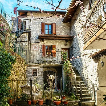 Myhomeincomo - Antico Borgo With Garden And Lake View Appartement *